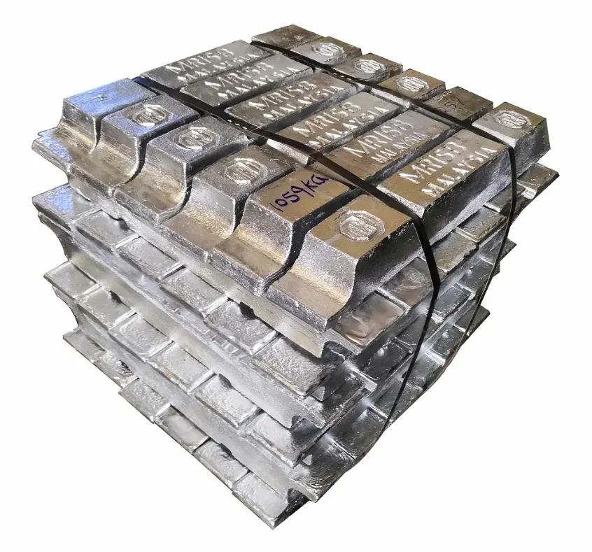 Wholesale High Quality Product Lead Ingots 2.5% Antimony 97.5% Lead For Factory Antimony Metal Ingot