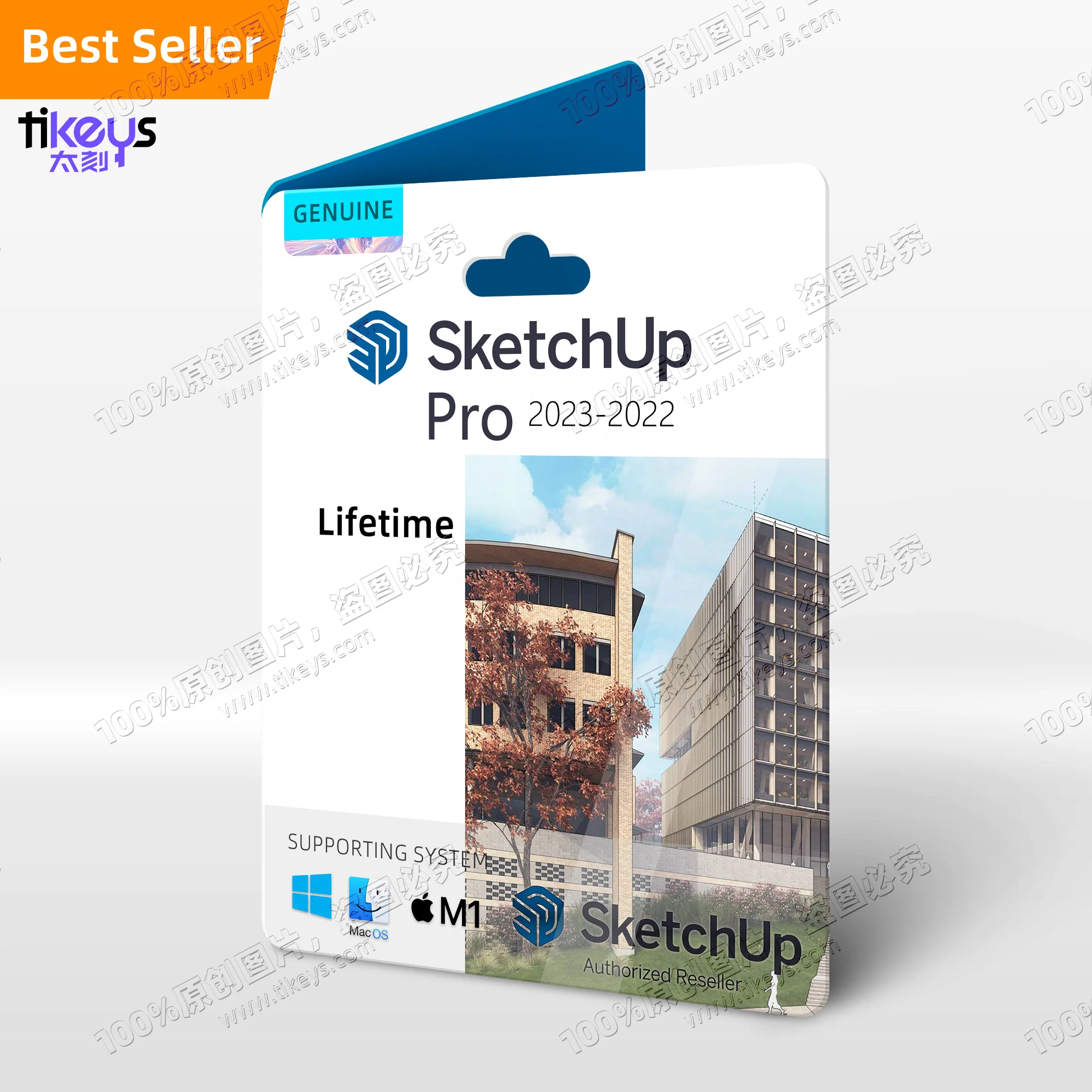 24/7 Online SketchUp Pro Lifetime 2023/2022 Mac/PC Traditional CAD Create 3D Models Software Email Delivery