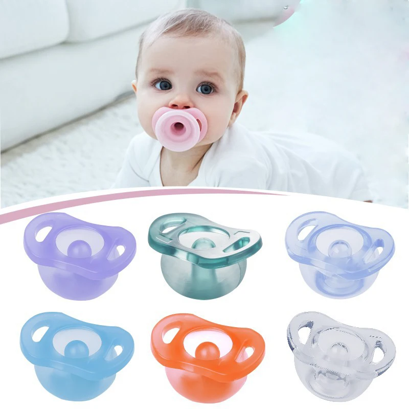 Wholesale Silicone New Products Soother Baby mouth green sleeping pink Pacifier dummy for infant 0-12m