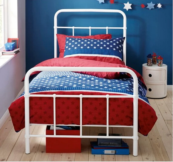
Kids metal iron toddler bed 