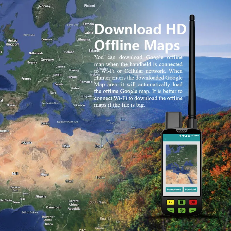 GPS ошейник для отслеживания собак с гео-забором и трекером активности