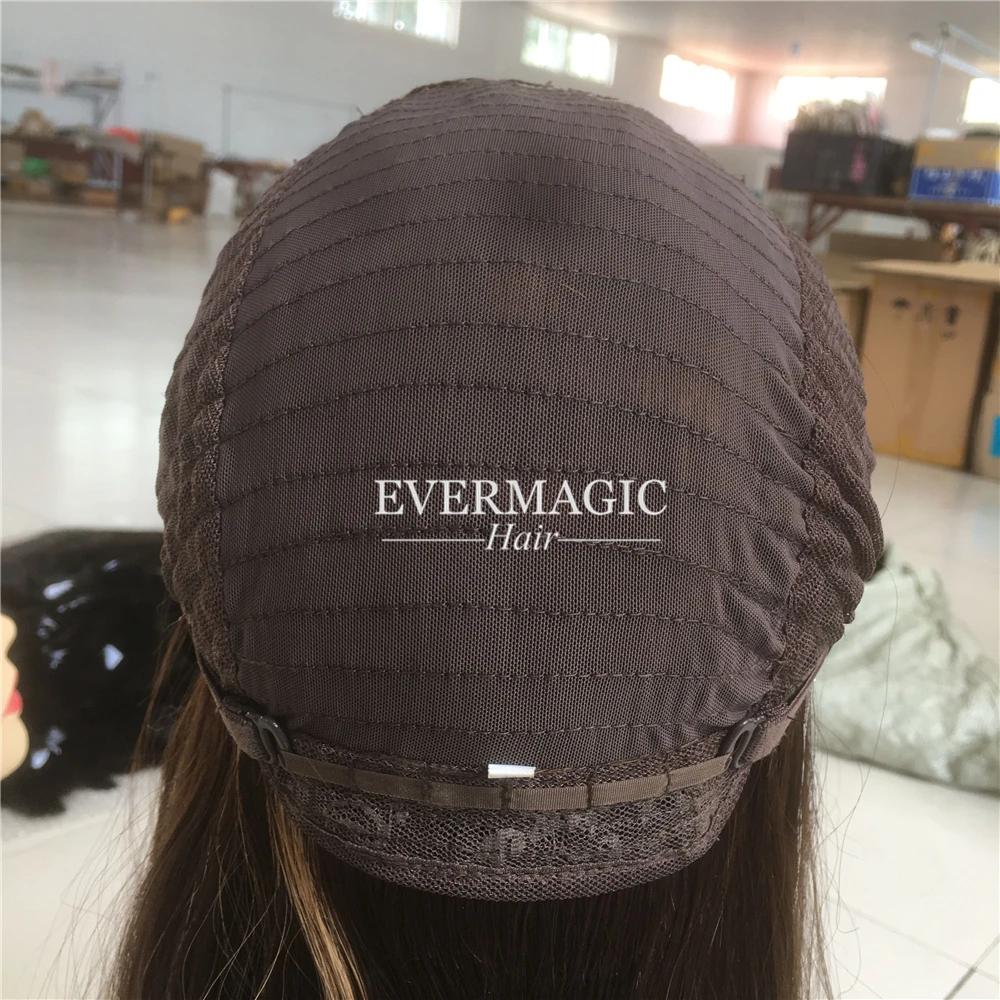 Evermagic Hair Very Popular Top-notch Quality Royal Eurasian 100% Natural Virgin Remy Jewish Kosher Wigs