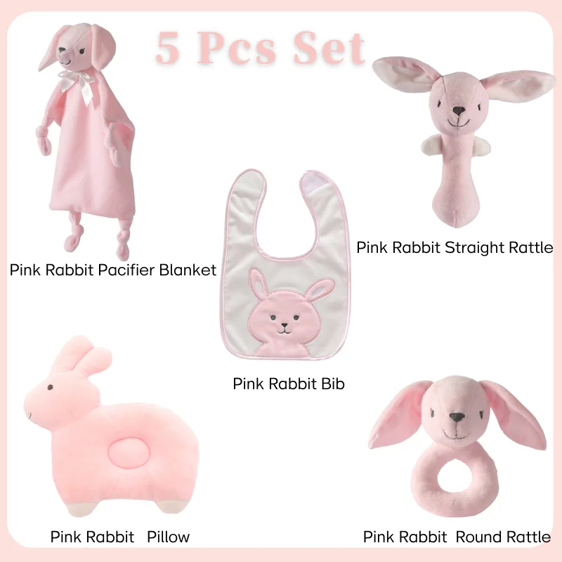 Baby Rattles Plush Rattle Toys Baby Educational Toys Plush Toys Gift Set