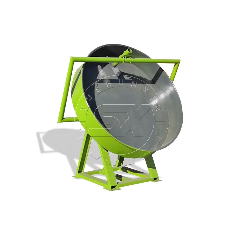 Machinery for biofertilizer granules fertilizer granulator machine disc granulator for sale