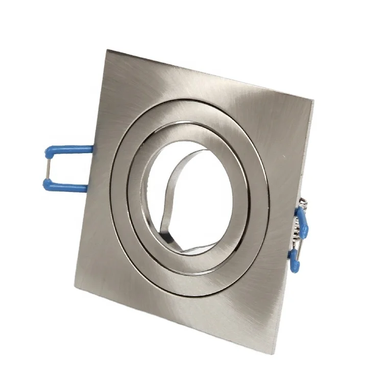 
Recessed led office light square mr16 gu10 cob smd cut size 80mm led ceilling downlight housing fixture 