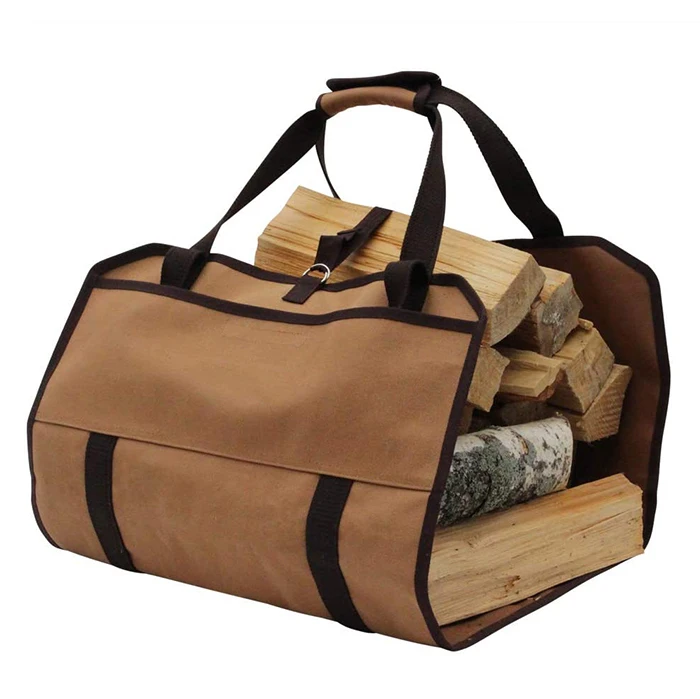 Easy to Carry Fireplace Firewood Log Carrier