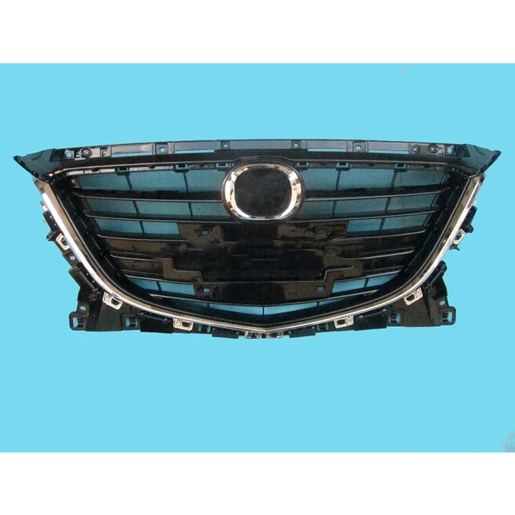 High quality accessories car accessories BKD2-50-712 front bumper grille assembly for new mazda 3 Axela 2014 model