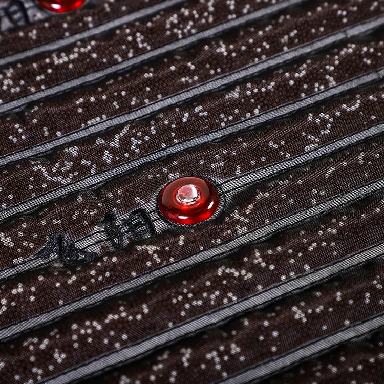 New beauty equipment back pain relief mat acupressure mattress photon tourmaline pad