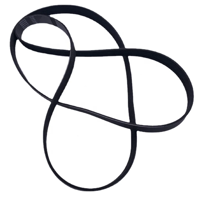 90916-02680 90916-02759 8PK2410 Rubber PK Poly V Ribbed Transmission Belt Car Engine Fan Belt for Land Cruiser URJ20# 1UR