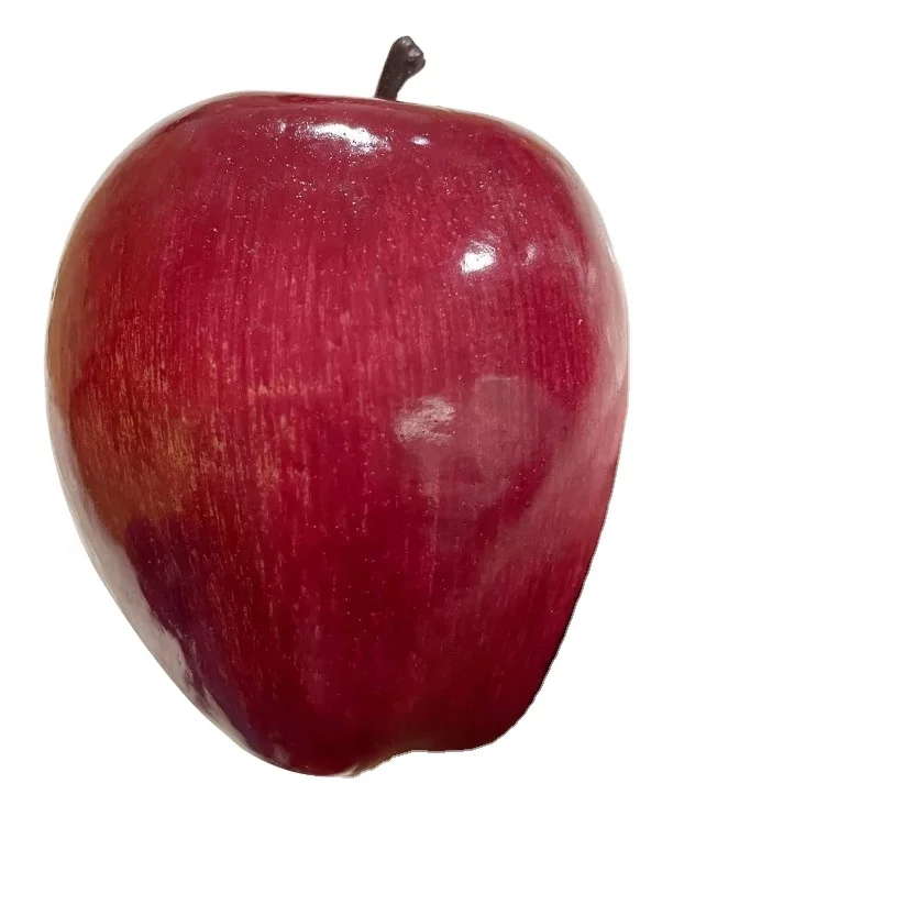 Fake Fruit Green Apple Artificial Decorative Realistic Decorations Kitchen