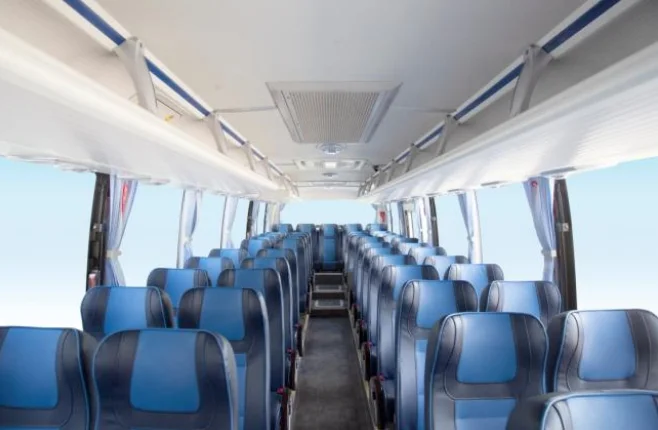 New 48-Seater Asiastar Diesel Coach Bus for City Tours & Sightseeing for Urban Travel