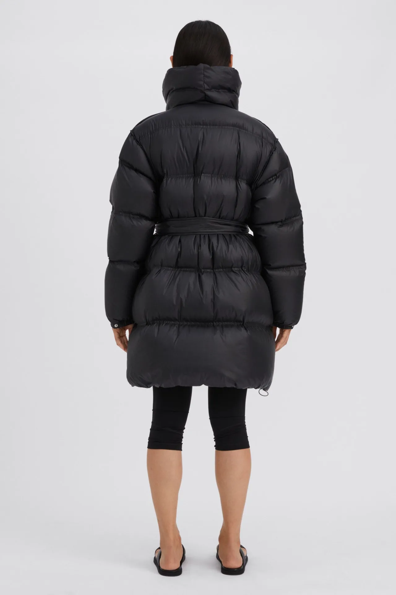 2024 Chinese clothing supplier plus size women bubble coats custom goose down padded puffer parka jackets