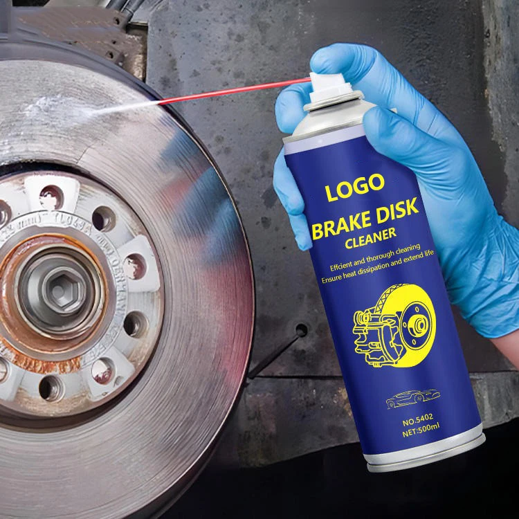 2024 New Formula  Non-Chlorinated Brake Cleaner Degreaser Efficient Spray Solution for Brake Disc and Grease Part Cleaning