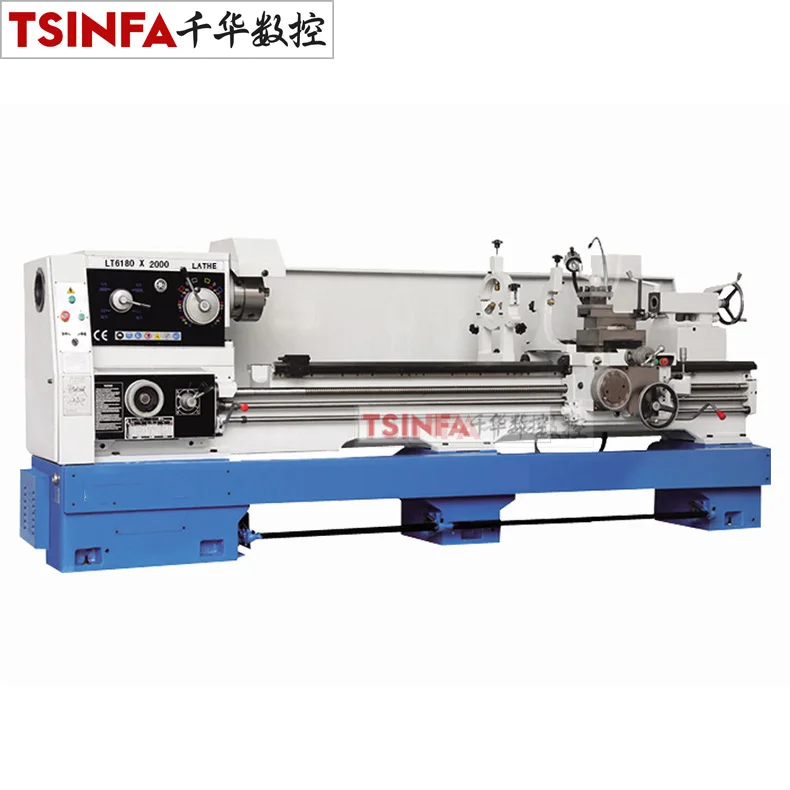 c6280 headstock lathe for metal processing Manual engineering lathe tools digital readout LT3280 swing over bed 800mm