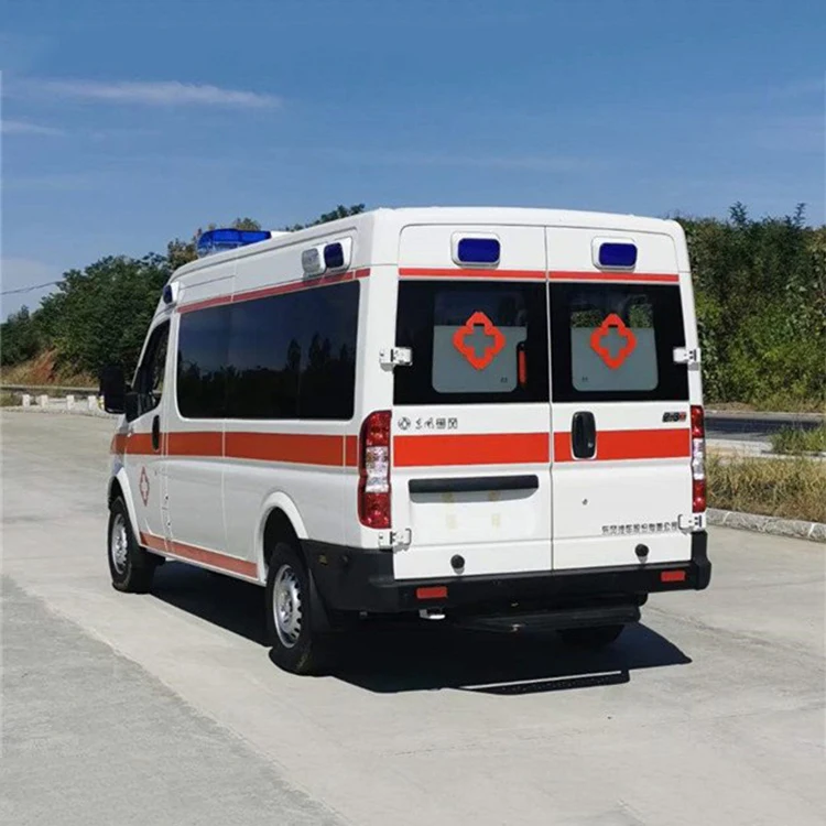 120 Called Dongfeng Transfer Ambulance Uesd Transport Medical Vehicle 3-7 Seat Car