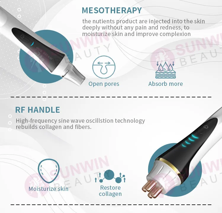 Portable Multifunction dermabrasion Microdermabrasion Oxygen Jet Peeling Face Cleaning Skin Rejuvenation Facial Machine