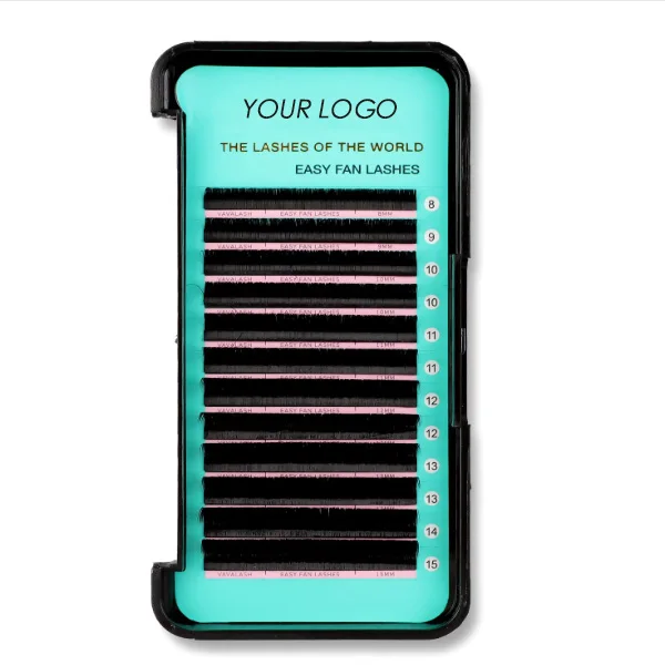 Eyelash Extension Supplies Easy Fan Automatic Blooming Flower Lashes Self Fanning Lashes Russian Volume Individual Lashes