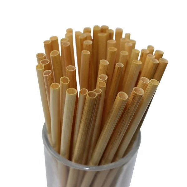 20cm compostable biodegradable 100% NATURAL wheat drinking straw 8 inches long for beverage Eco-friendly  wheat straws