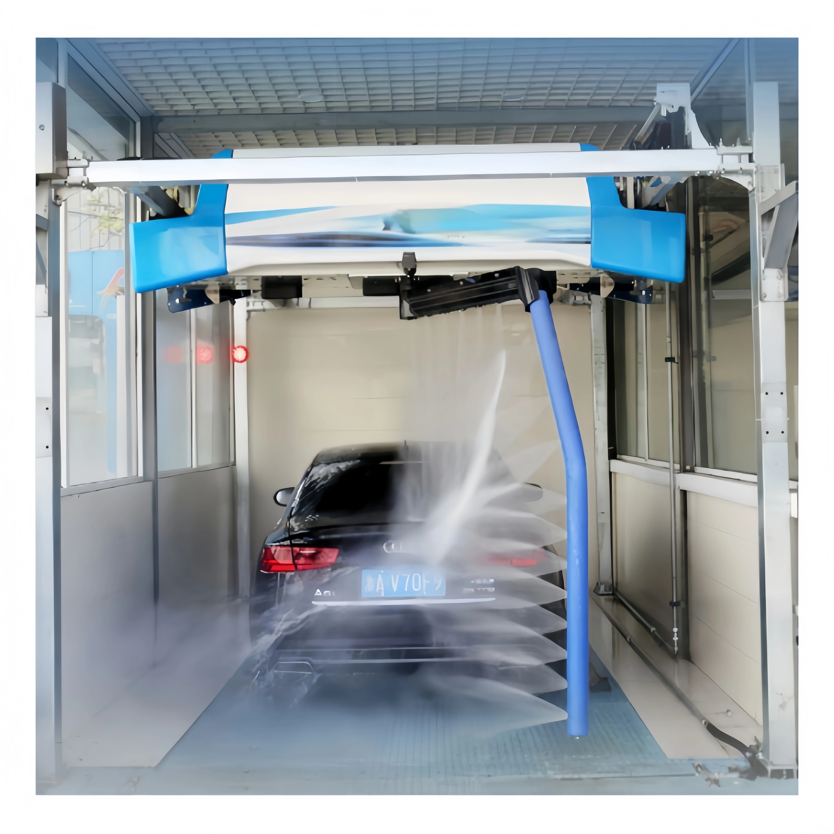 Factory wholesale price Stainless steel automatic high pressure touchless Car wash machine for Gas station