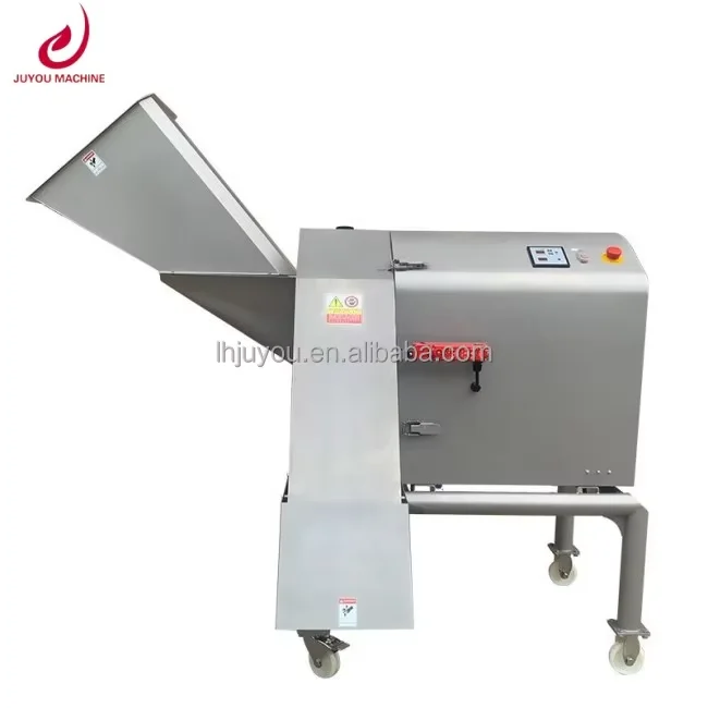 Frozen Meat cutter machinery automatic Industrial high quality Chicken Goat Meat Cutting meat cut cube machine for sale
