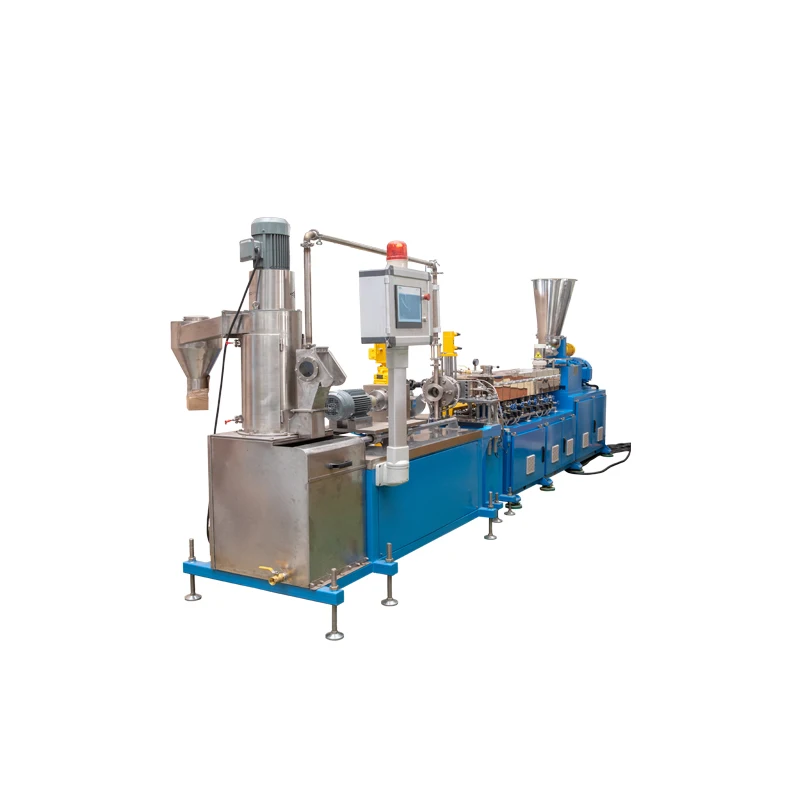 TPU TPR TPE Extrusion Plastics twin screw extruder machine With Underwater Pelletizing manufacturing machine