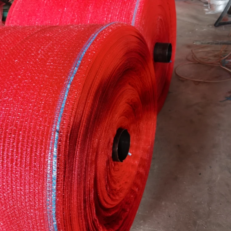 2024 China factory round woven vegetable mesh pouch onion potato and sweet potato packing mesh bag