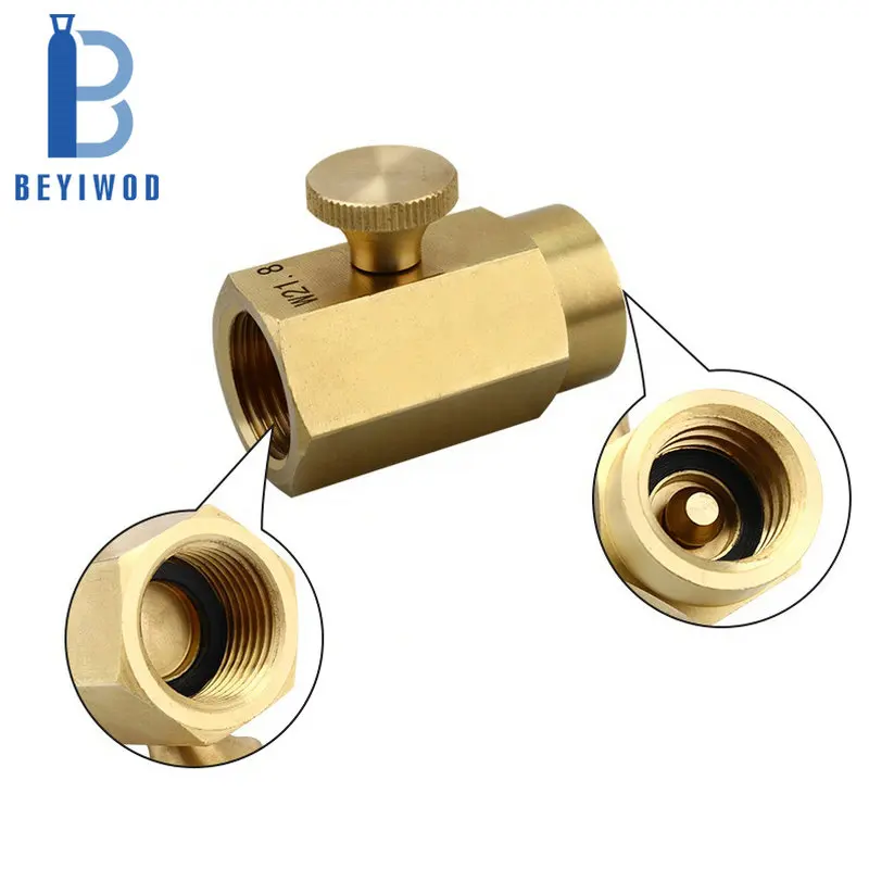 China OEM 0.6L Soda CO2 Cylinder High Pressure Aluminium Gas Cylinder with Quooker Duo Valve Food Grade