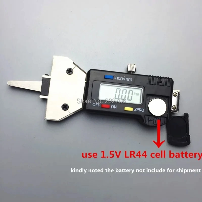 Stainless Steel Car 0-25.4mm Digital Tyre Tire Tread Depth Tester Gauge Meter caliber Caliper LCD Display Tpms Tire Monit