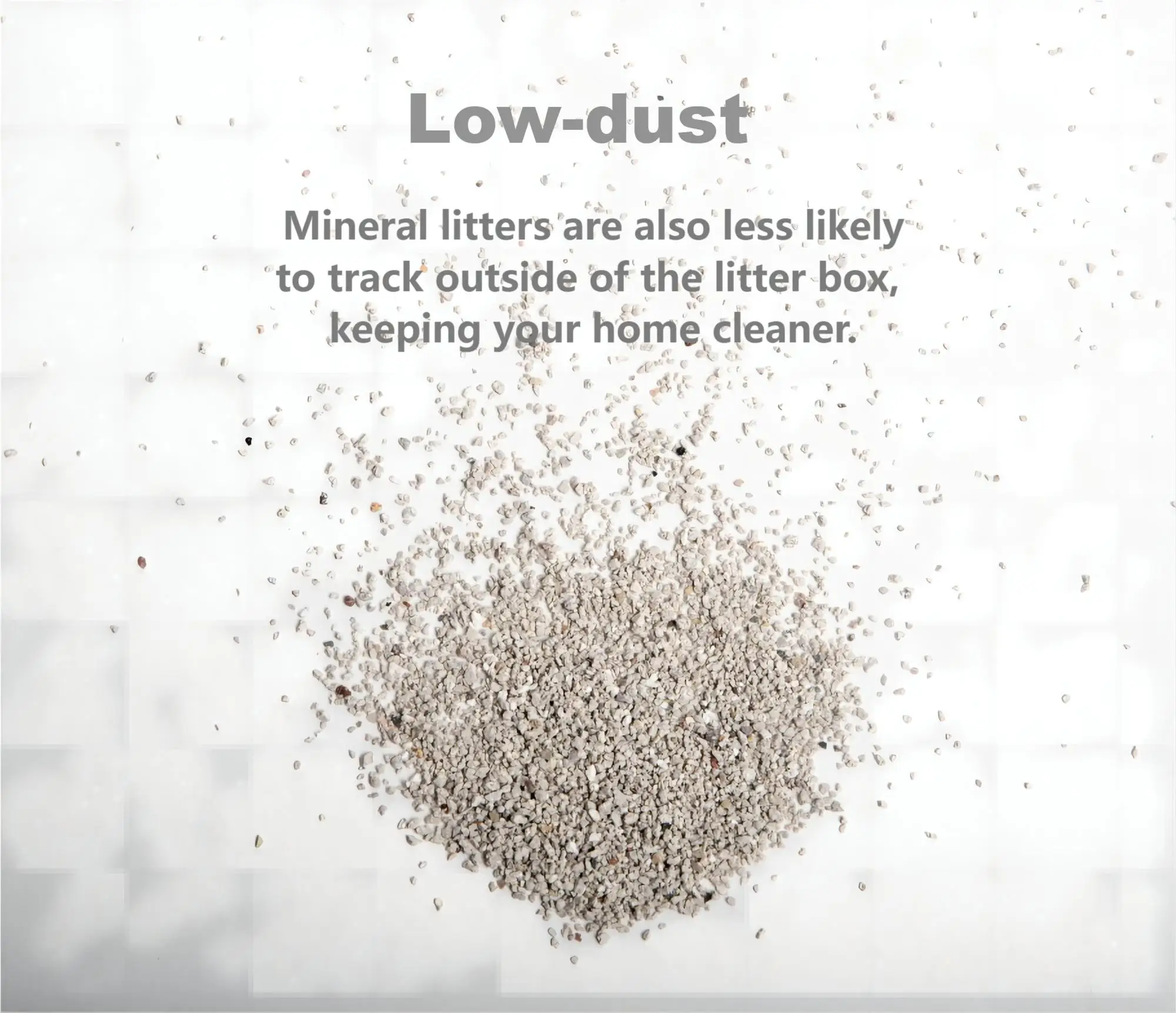 Hot Selling mineral sand cat litter factory supplier ODM /OEM Bentonite broken cat litter