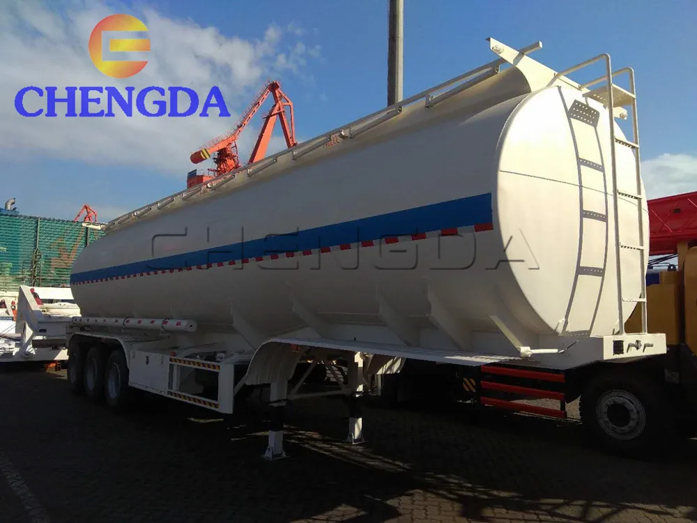  Б/у или новом состоянии 3-х осевой 42cbm 45cbm нефтяной танкер прицеп топливный бак