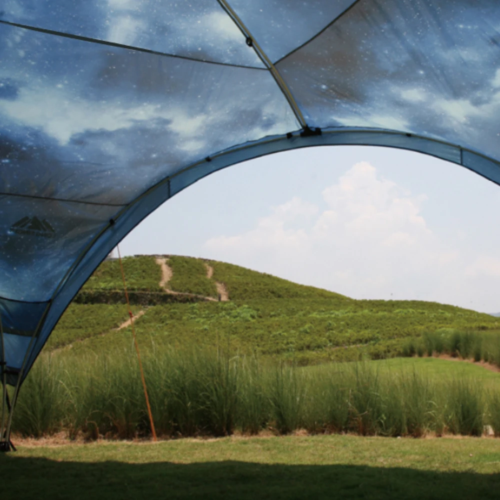 High quality outdoor camping party Sunshelter Waterproof  Beach tent with stabilizer pole