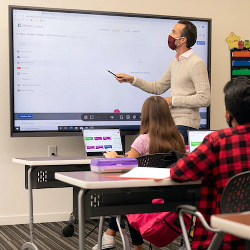 KINGONE Classroom 55 65 75 86 Inch Interactive Digital Whiteboard Smart Board Conference Tablet Electronic Touch Screen Panel