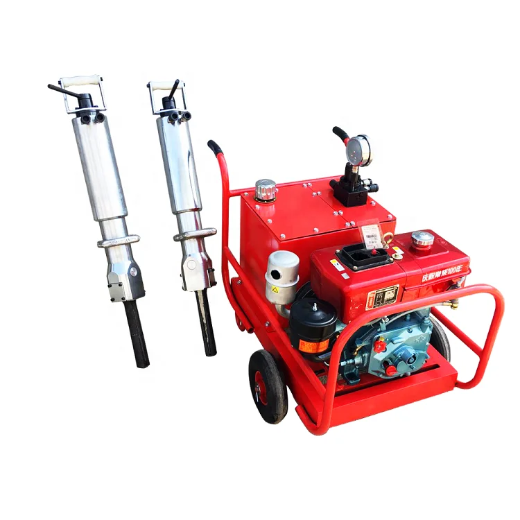 Hengwang rock splitting tool hydraulic rock splitter