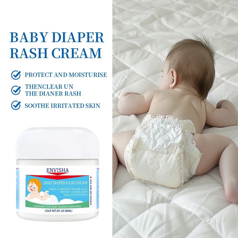 Natural Moisturizing Calming Babies Diaper Rash Ointment Children Anti Chafing Bed Sores Skin Protectant Treatment Cream