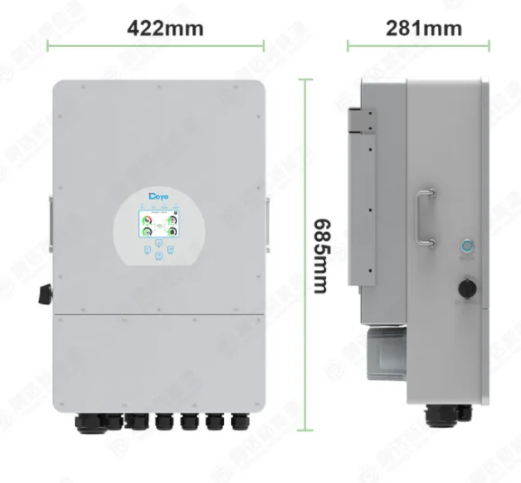 NEW Version Deye Inverter 5kw 6kw 8kw 10kw 12kw Hybrid Inverter SUN- 5 / 6 / 8 / 10 / 12 K-SG04LP3-EU
