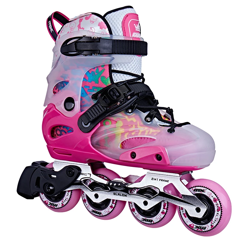 Famous Manufacturer Abec7 Bearing Mesh Lining Kids Roller Skates
