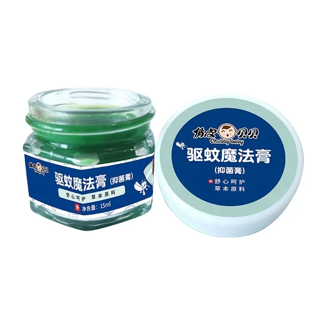 15 мл натуральный Противомоскитный репеллент ментол мазь для тела
