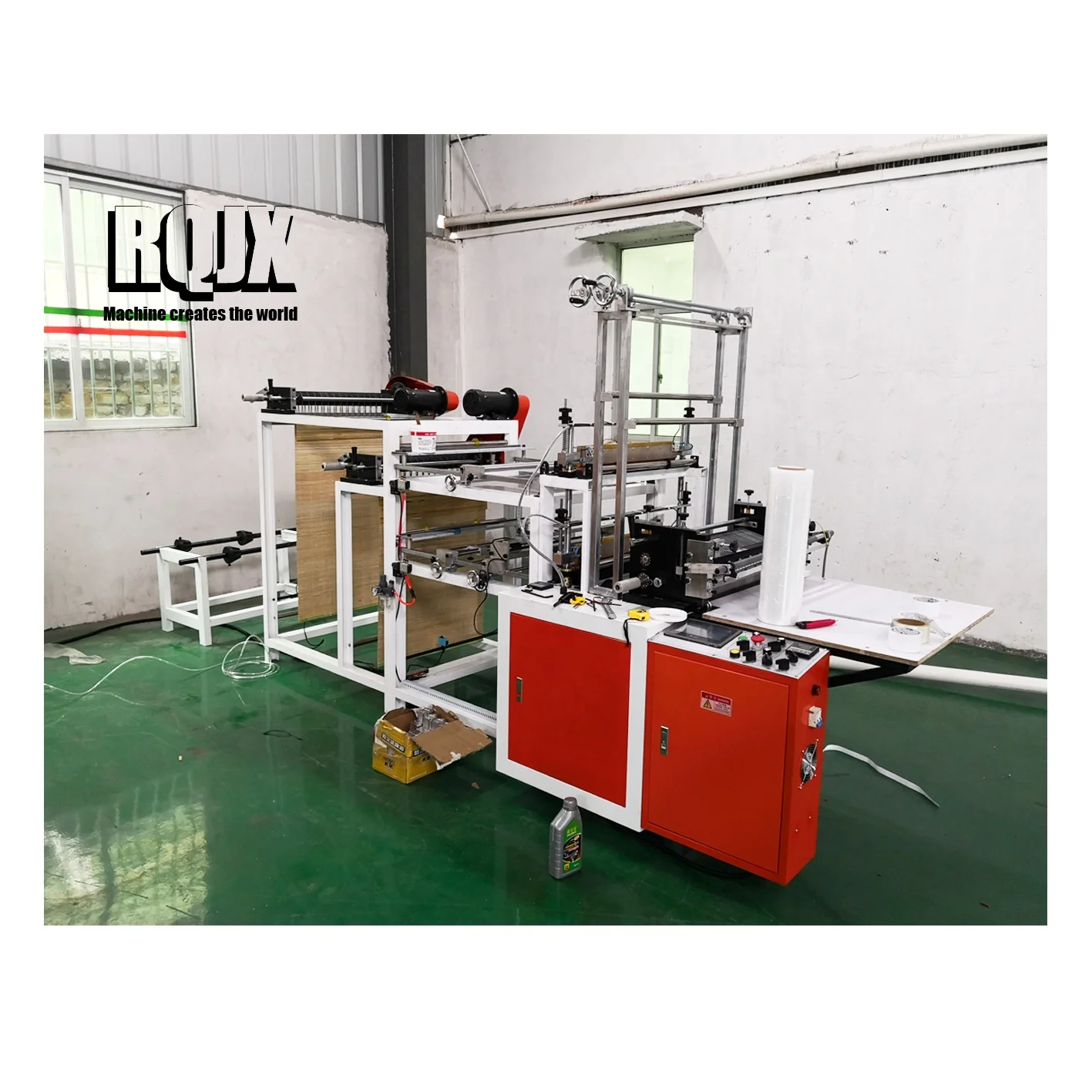 biodegradable carry 3 side seal ziplock shopping nylon bag making machine niger price