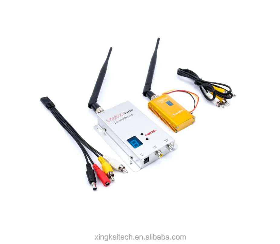 Hot sales 1.2Ghz 1.2G 8CH 1500mw FPV Drone Wireless AV Audio Video Transmitter & Receiver UAV Video Lnk Data Link UAV Parts