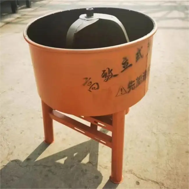 Flat Mouth Mixer Vertical Concrete Mixer Disk Flat Mouth Mixer For Making Bricks