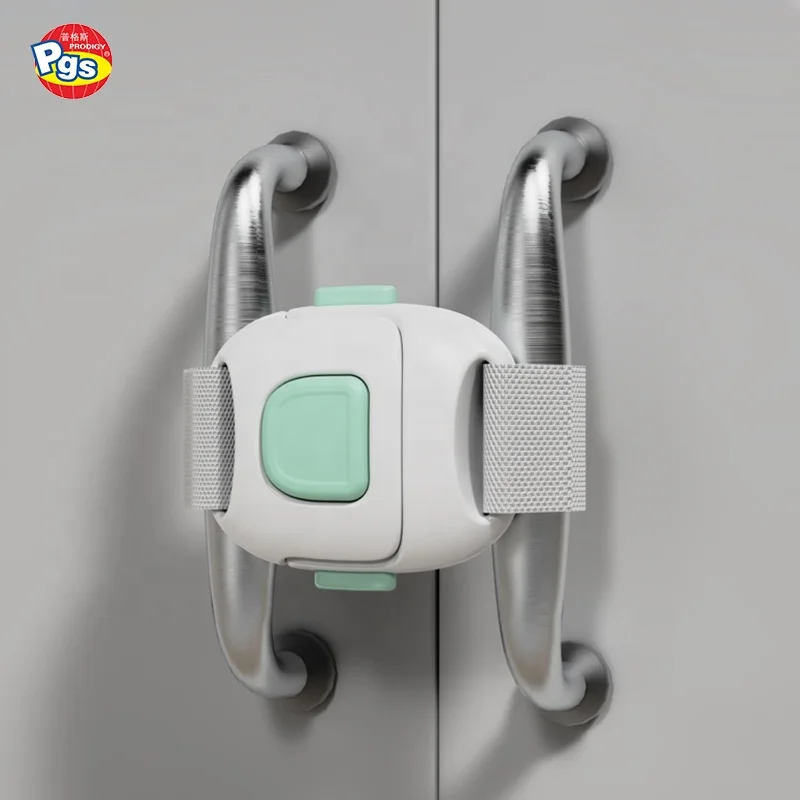 Prodigy baby supplier Child Safety Strap Locks Child Safety Cupboard door magnetic baby lock for baby