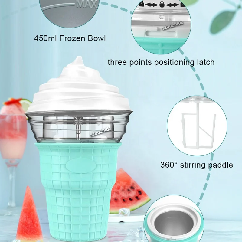 homemade professional portable frozen fruit ice cream machine maker