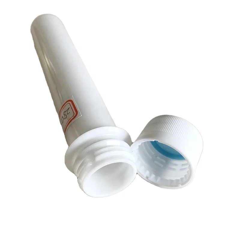 
700gram 5 gallon pc pet preform tube with 55mm neck for blowing 5gallon 20L barrel 