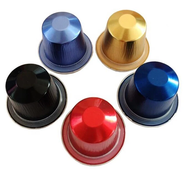 Good Price Empty Coffee Capsule Aluminum Foil Lid Capsula De Cafe Storage 5g 15ml Nespresso Capsules