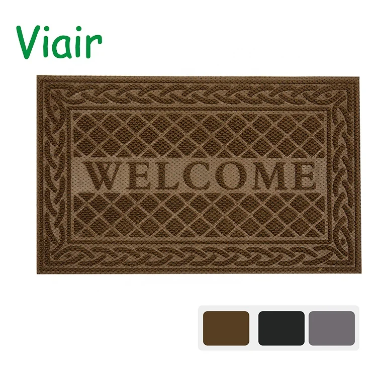 Carpet Rubber Backed Door bathroom anti slip mat Entrance Rug Indoor/Outdoor Doormat