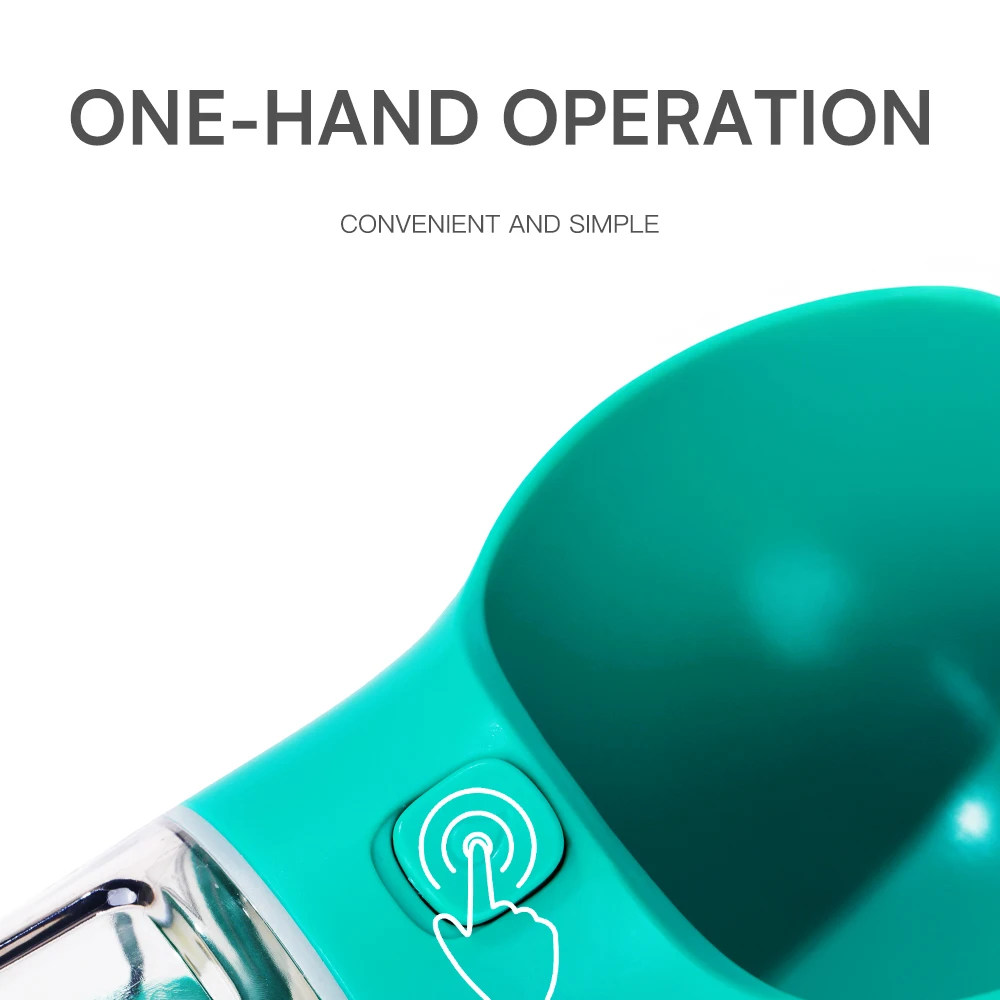 Multifunctional Outdoor Walk 4 in 1 Dog Bottle Cat Water Drinking Feeder Wholesale Travel Portable Water Bottle