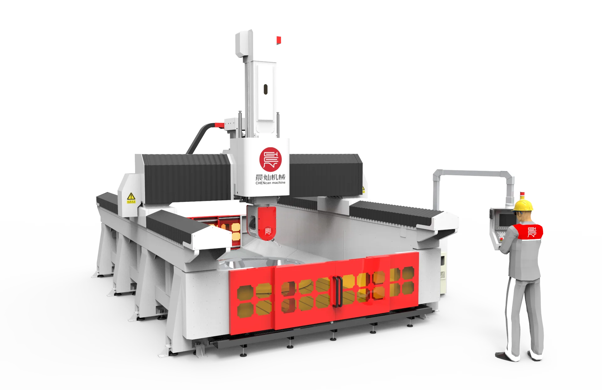 5 axis cnc router used for styrofoam EPS foam molds patterns milling cnc machine 5 axis