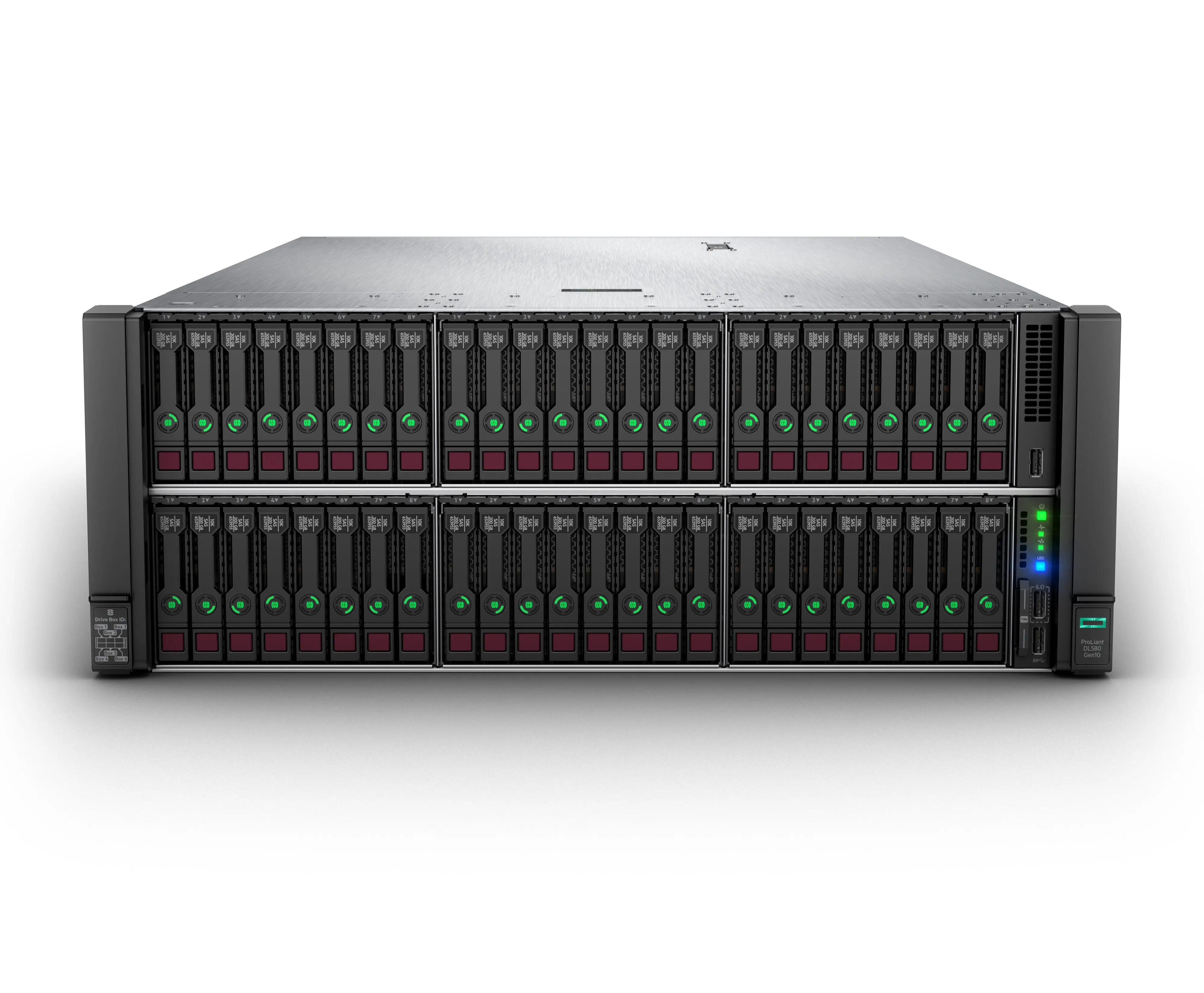  869845-B21 Оригинальный Новый DL580 Gen10/G10 8164 256 ГБ 4U стойка высокопроизводительный Сервер HPE