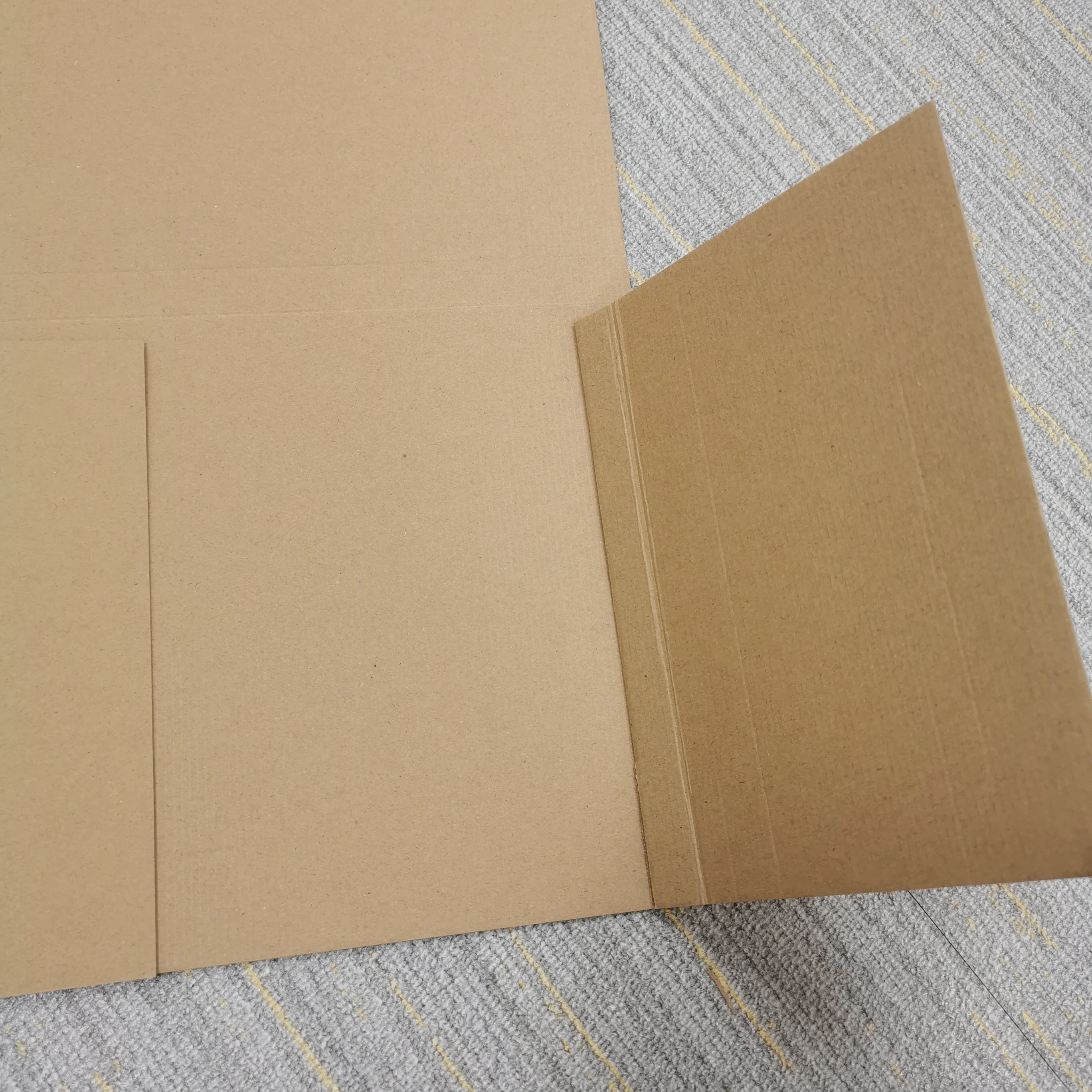 White/Brown Kraft Vinyl Records Shipping Boxes for Packing LP Mailing Corrugated Cardboard Boxes Album/Record Paper Mailers Box