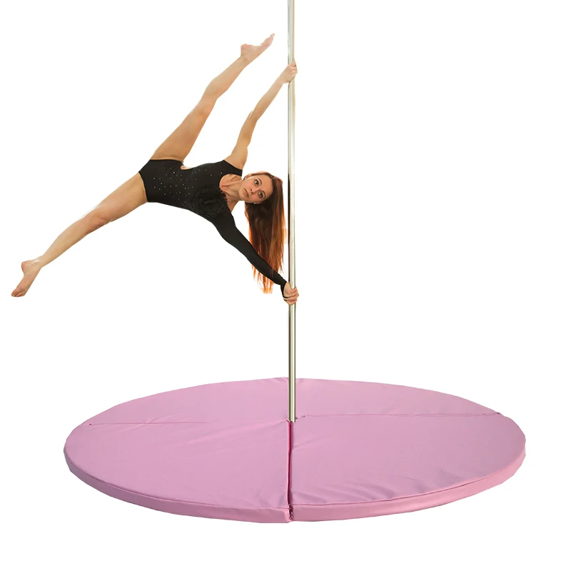Portable Folding Pvc Stripper Pole Dance Safety Mat Mat Pole Dance Floor Mat